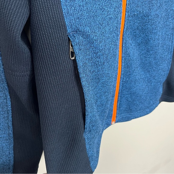 MEN’S SPYDER ZIP UP JACKET IN BLUE AND ORANGE SIZE XL - Picture 6 of 15